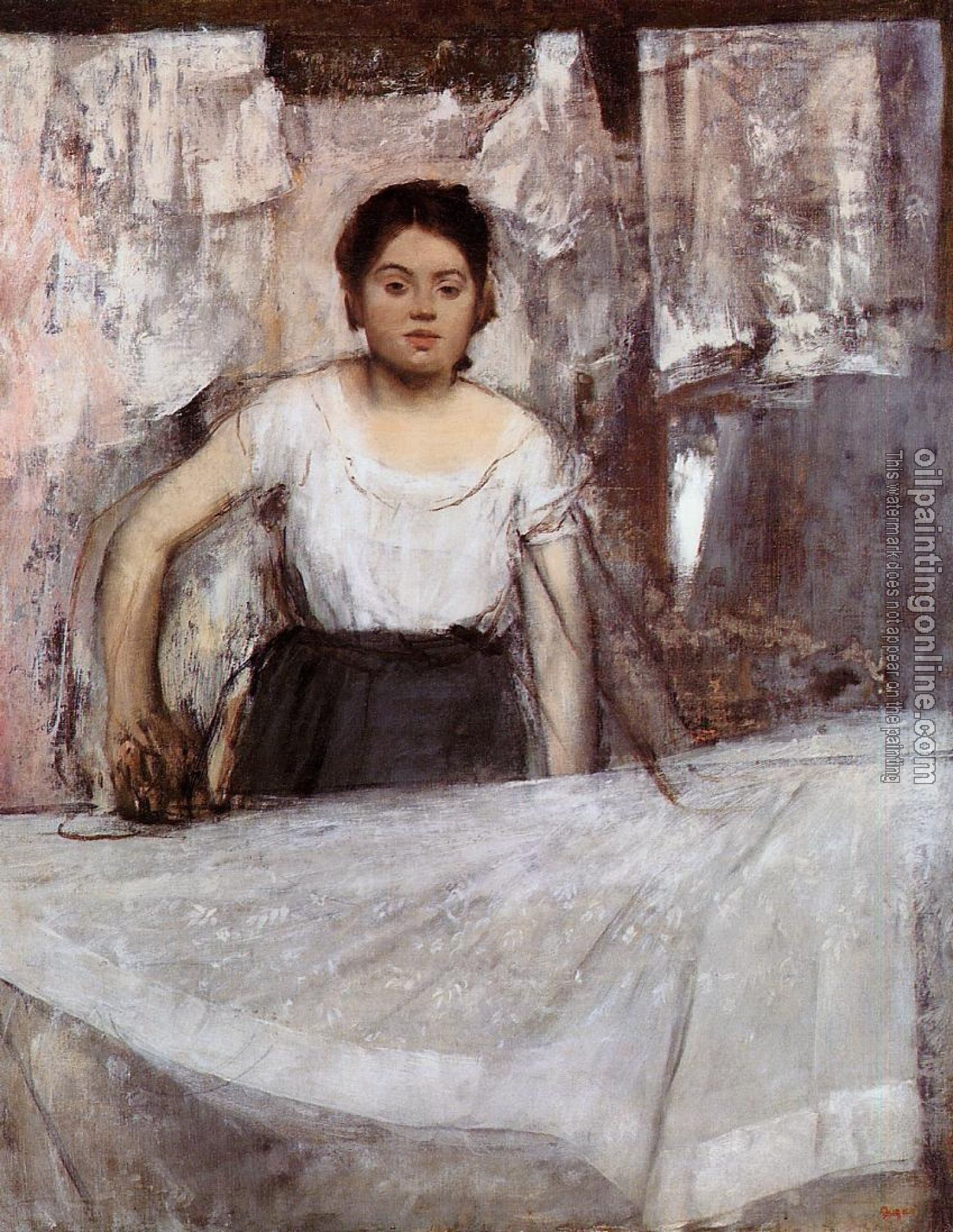 Degas, Edgar - Woman Ironing